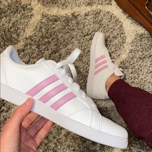 Adidas Advantage Pink Stripe